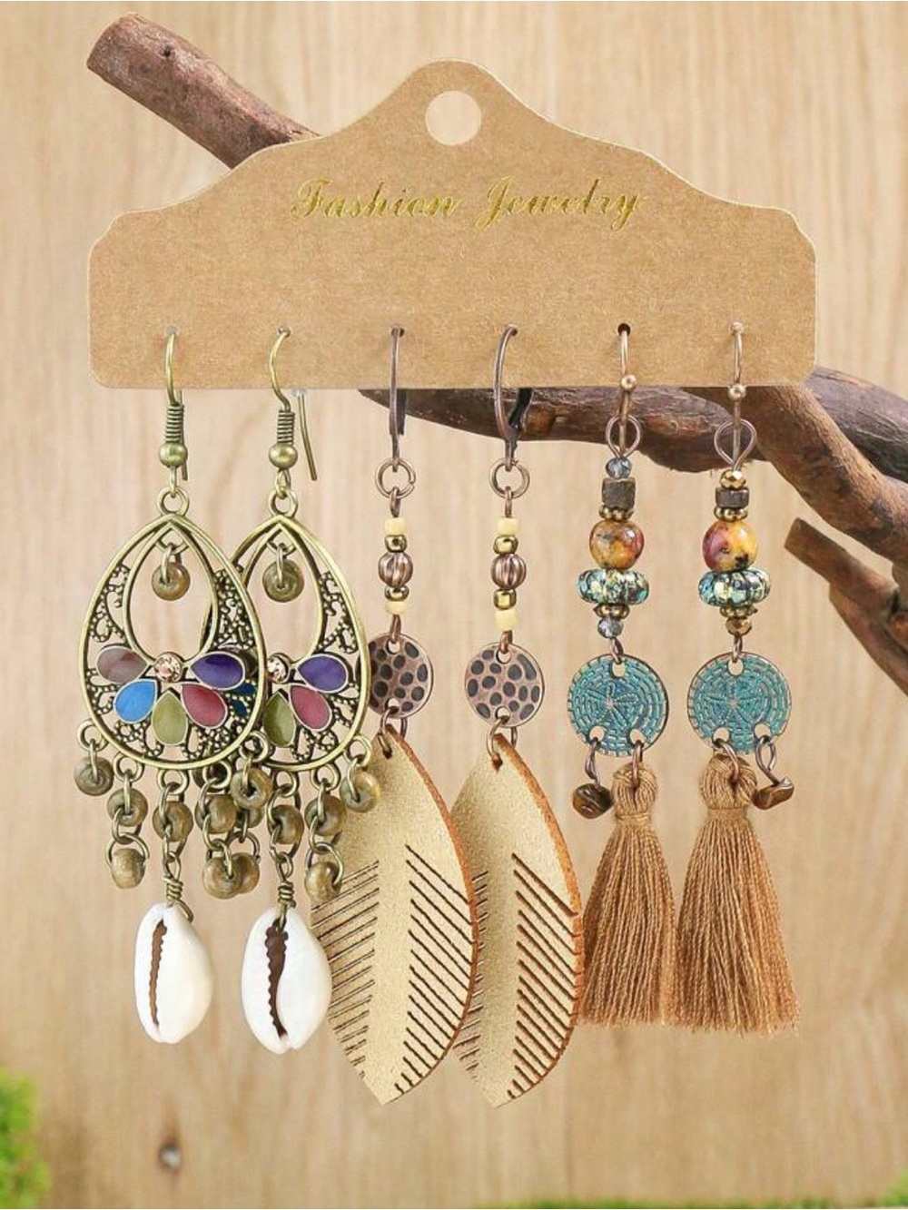 📿 SET OF 3 Dangle Earrings 📿